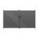 Portail ALU Brest largeur 3m00 ou 3m50 - Ht 1m70 - Gris