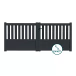Portail en kit alu battant ZOE