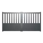 Portail alu battant sur mesure Grenoble