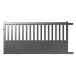 Portail alu coulissant sur mesure Grenoble