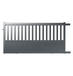 Portail alu coulissant sur mesure Grenoble