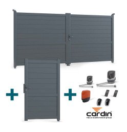 Pack portail battant +...