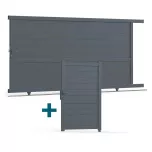 Pack portail et portillon alu Districlos