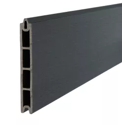 Lot de 3 lames pleines pour clôture composite Ness