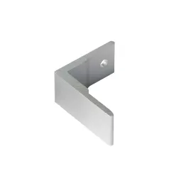 Equerre de fixation pour profil de finition alu Ness 51x46x24 mm