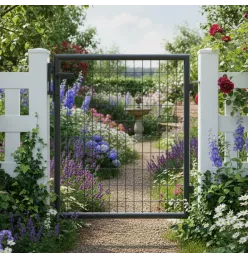Portillon de jardin...