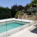 Module verre INVISIBLE sur-mesure Ht 1m15