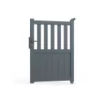 Portillon ALU Lille passage 1m00 - Ht1m40 - Gris
