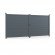 Portail ALU Bordeaux largeur 3m00 ou 3m50 - Ht 1m70 - Gris