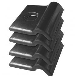 Fixation murale - Lot de 4