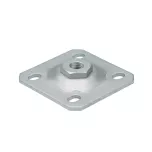 Platine murale pour portillon Jardi +