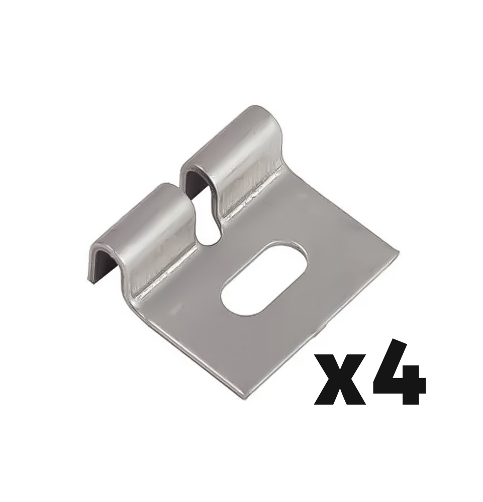 Fixation murale en inox