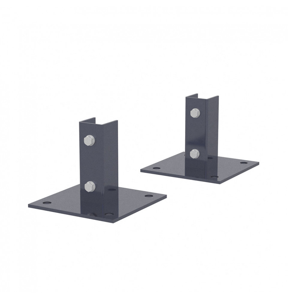 Kit platine pour portillon de jardin