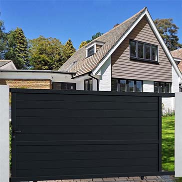 Portail coulissant aluminium Portail coulissant aluminium